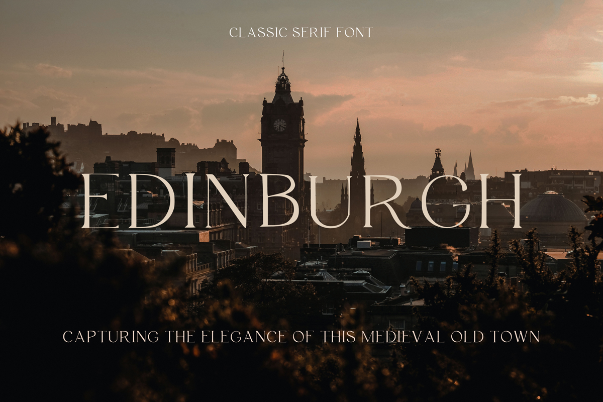 Edinburgh Typography